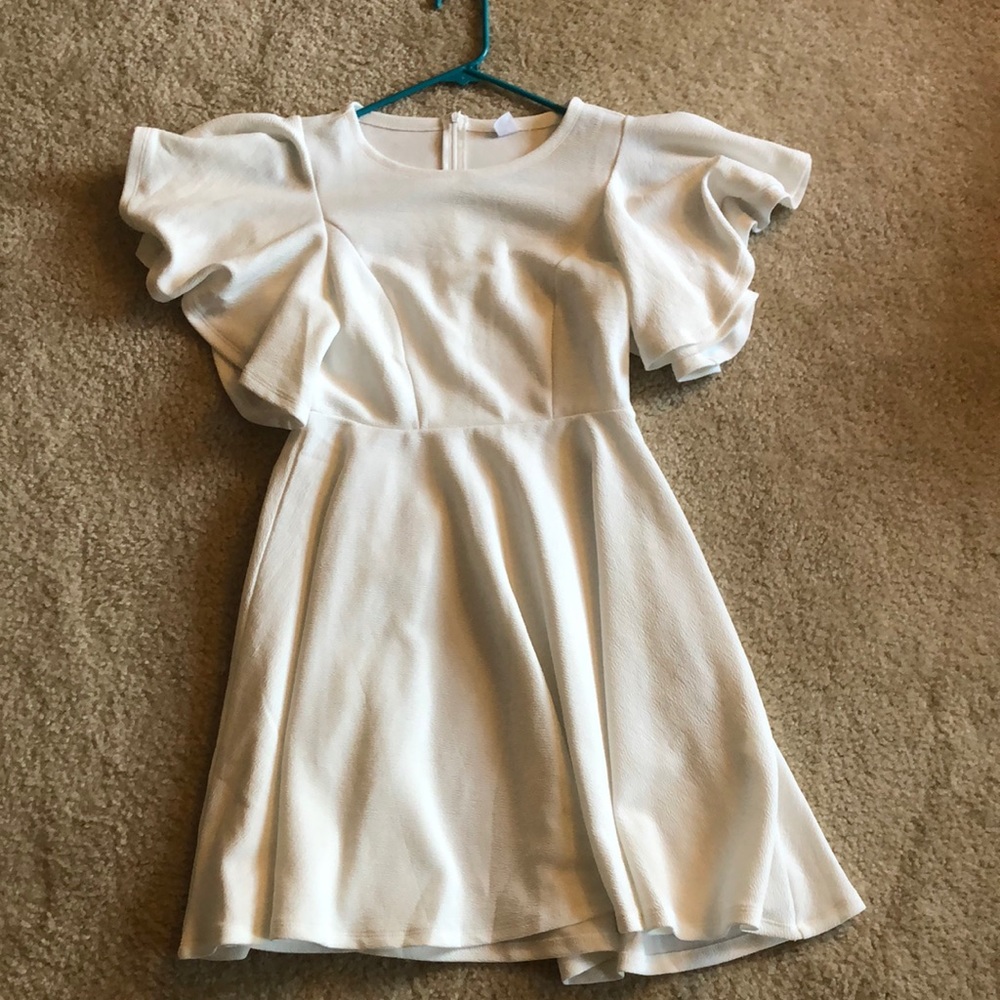 White dress